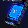 Magnetic LED Flashlight Compact Torch USB Rechargeable EDC Pocket Flashlight Portable Work Light for Outdoor Emergency