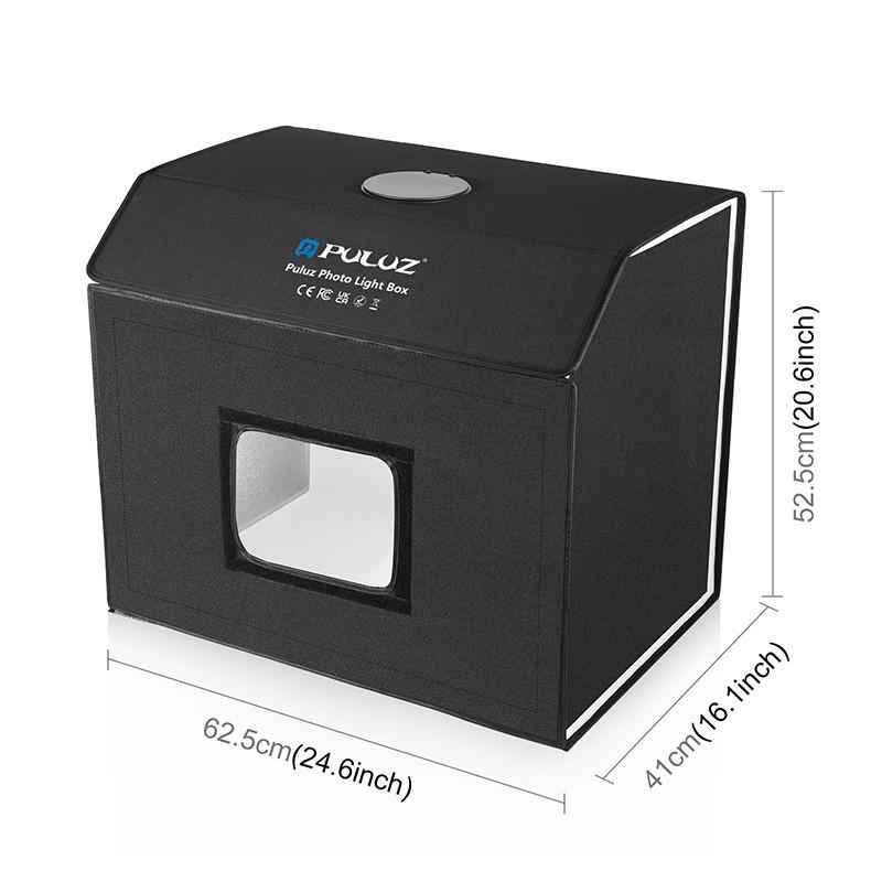 PULUZ Portable Folding LED Photo Studio Kit 60x40CM Soft Light Box