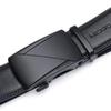 Straw Man Men's Genuine Leather Automatic Buckle Belt