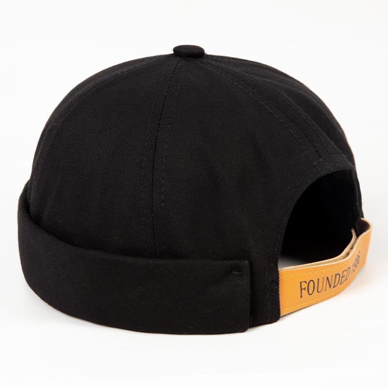Hat Men'S Summer Melon Hat Landlord Hat Street Hipster Hipster Hip Hat Brimeless Female Yuppie Fashion Floor Hat