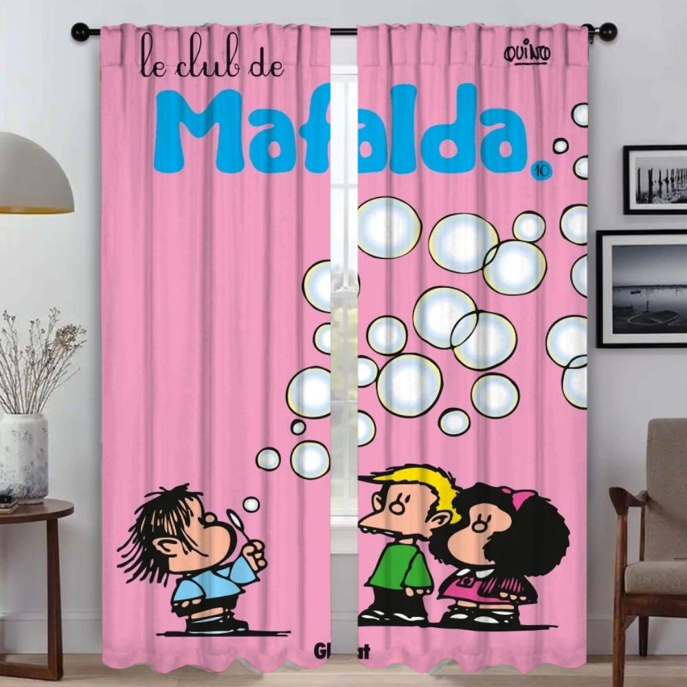 Mafaldas Elegant Room Curtains for Living Room Shades Window Curtain Halloween Decoration Tulle for Bedroom Partition Kitchen