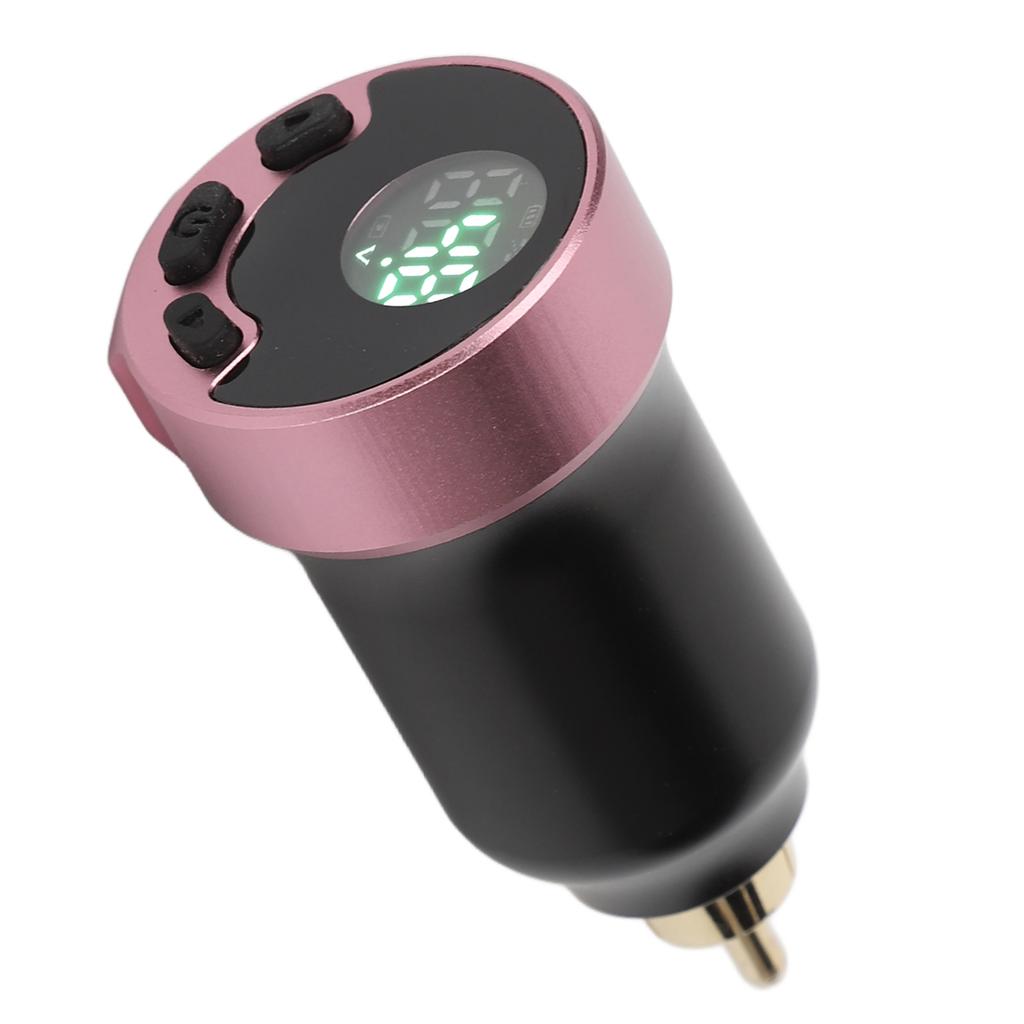 Kabellose Tattoo-Stromversorgung LCD Digitalanzeige 4-12V 1600mAh Tattoo-Stift-Akku