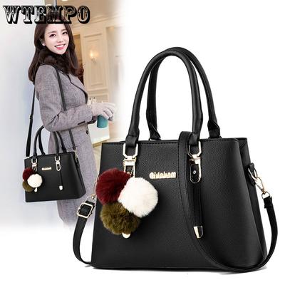 Damentasche Koreanische Version der Temperamenthandtasche Mehrschichtige Mode Reife Damentasche Mittleren Alters Einzelne Schulter Umhängetasche