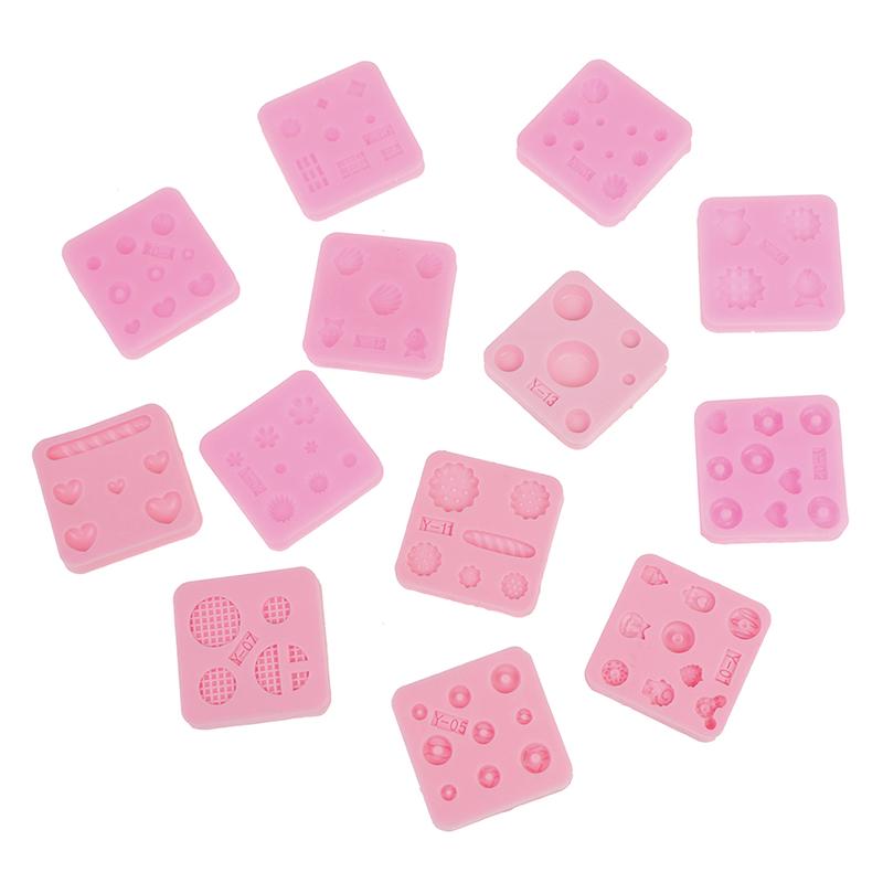 Stampo per Pietre Preziose Stampo in Silicone Cibo in Miniatura Dolci Ciondoli per Gioielli Lucidatura Epossidica