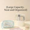 Mesh Makeup Bag For Women Cosmetic Storage Bag Travel Portable Toiletry Bag Underwear Storage Bag