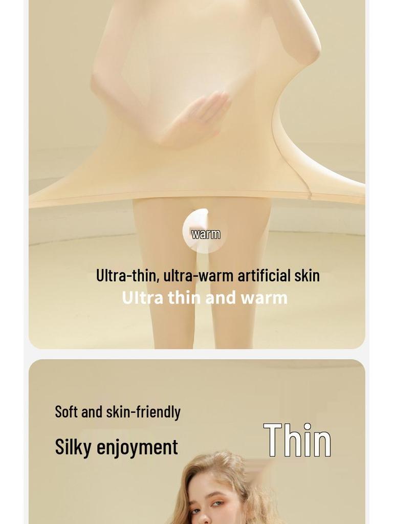 Damen Nahtloses Hyaluronsäure Basis-Layer - Antistatisches Warmes Unterwäsche-Set für Herbst 2025