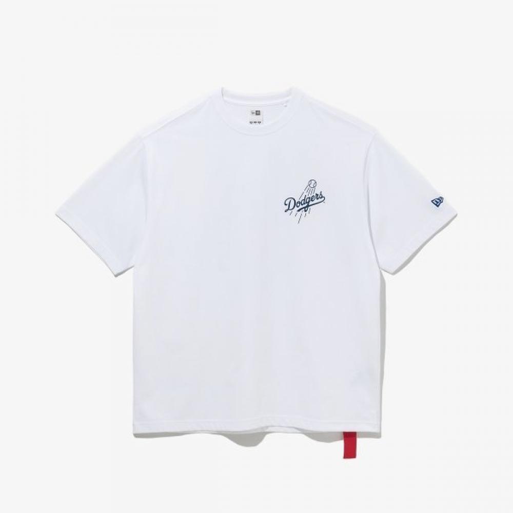 New Era Mlb La Dodgers T shirT whiTe 14536490 WHITE/S