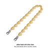 Donut Resin Acrylic Alloy Chain Strap for Shoulder, Crossbody & Underarm Bags
