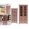 1/10 1/12 Scale Miniature Cabinet Home Living Room Simulation Furniture Toys Style A