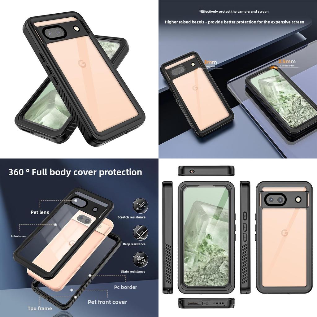 For Water Resistant Phone Shell Google Pixel 8a With Impact Proof And Dive Ready Water Sports