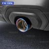 For Subaru Forester 2025 2026 2027 Stainless Steel Exhaust Pipe Car Exhaust Extension Pipe Clamp Tail Throat Tip Decor