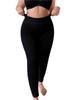 Plus size yoga pants women's plus fat plus running sports leggings fat fitness high waist seamless trousers