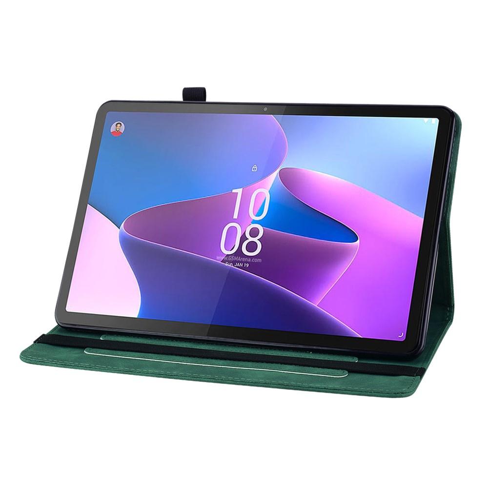 Case for Lenovo Tab P11 Pro Gen 2 TB132FU TB132XU 11.2", Wallet Pen Slot, Green