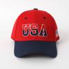 Hat Large Embroidered Cotton American Flag Baseball Cap Classic Usa Embroidered Cap