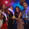 Flashing Stick Color Changing Luminous Wand Flash Fiber Rod Glow Fiber Optic Stick LED Light Stick