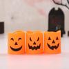 6Pcs Pumpkin LED Candle Light Battery Powered Skull Ghost Spooky Light Halloween Party Decora Ambiance Electronic Candle Lights