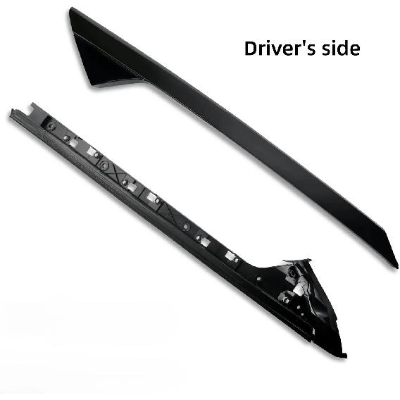 A-Pillar Trim Molding Windshield Kit for Ford Explorer 2011- Left Right Replace BB5Z7803145AA BB5Z7803144AA
