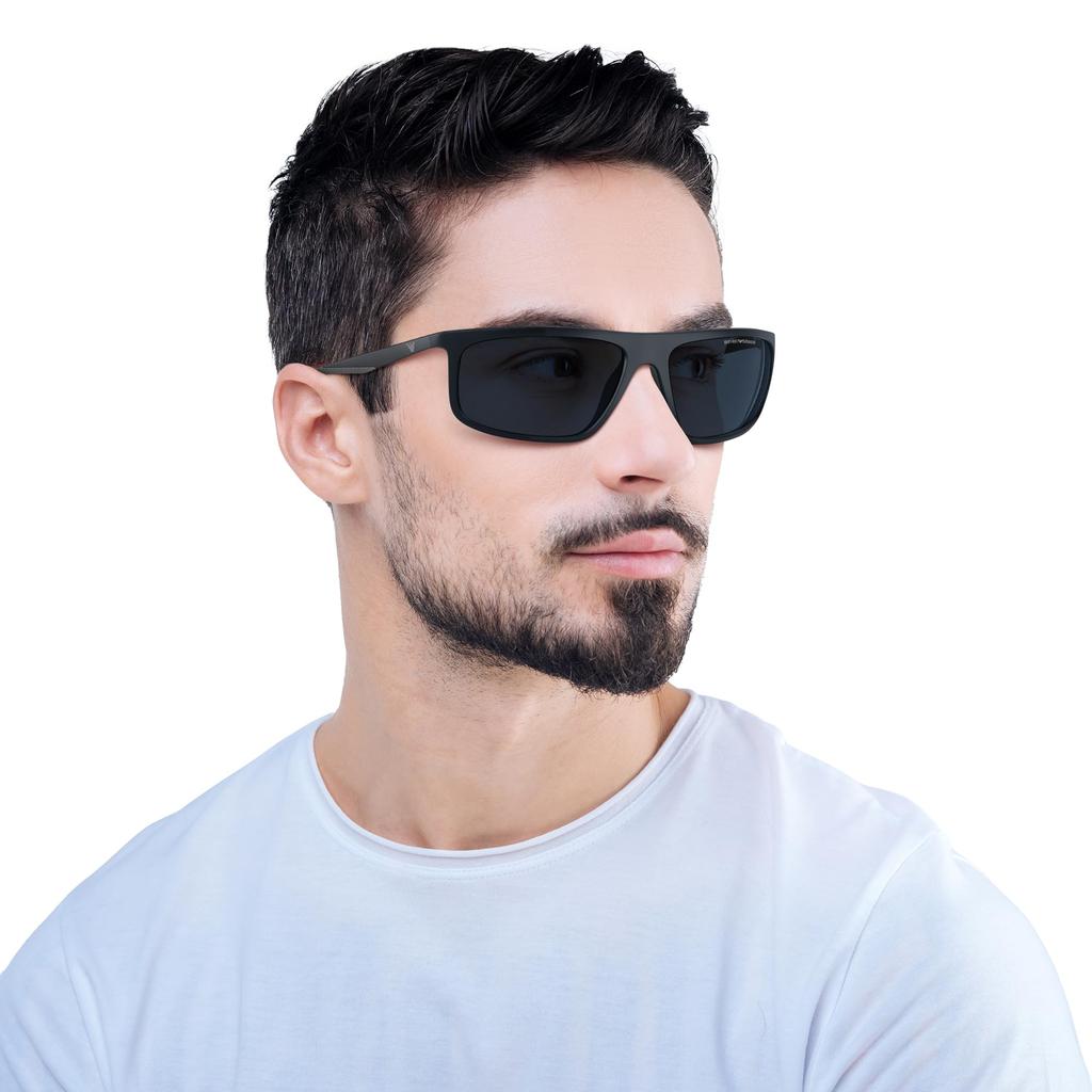 Emporio Armani Sunglasses EA4212U Matte Grey 64 Blue/Rubber