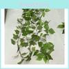 Faux Plant Wall Climbing Vines Silk Screen Tape For Indoor Greenery And Home Decor