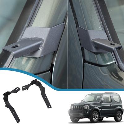 Auto A Pillar LED Pracovná lampa Montážna konzola Držiak stojana pre Suzuki Jimny 2007-2017 Auto Exteriér Príslušenstvo