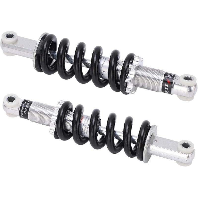 

Shock Absorber, 215mm Shock Strut Rear Adjustable Damper 2000lbs Universal for Mini Dirt Bikes ATVs Mountain Bikes