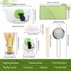 Japanese style matcha bowl, matcha tools tea whisk set smooth glazed interior beautiful design suitable for making cream matcha