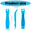 2pcs Lightweight Bike Tire Lever Wear Resistant Tire Removal Tool Cycling Tyre Opener Breaker Bicycles Repair Tool