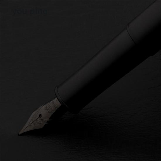 2023 Luxury Fountain Pen Quality Jinhao 75 Metal Black Red Fountain Pen Financial Office Student School Stationery Ink Pen