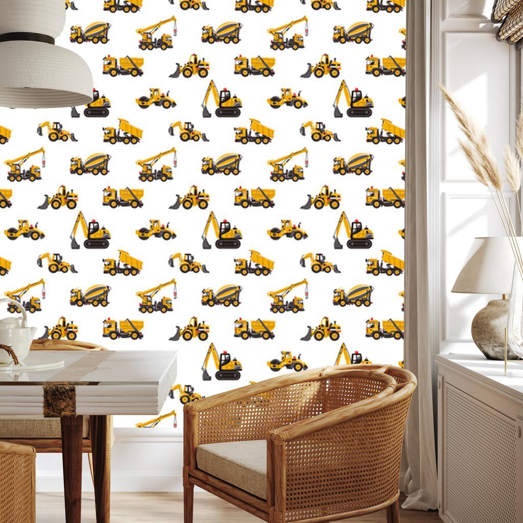 Vehicles and Machines Wallpaper for Living Room and Bedroom 50x1000