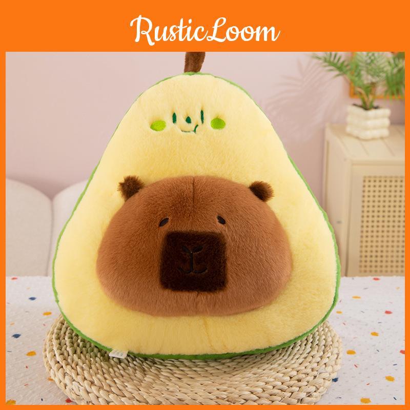 Mill Americana Persea Capybara Plush Toy Cute Cartoon Girl Sofa Doll Decoration