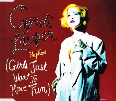 CD CYNDI LAUPER - Hey Now (Girls Just Want To Have Fu 6608072 Epic 1994 UK Pop Used