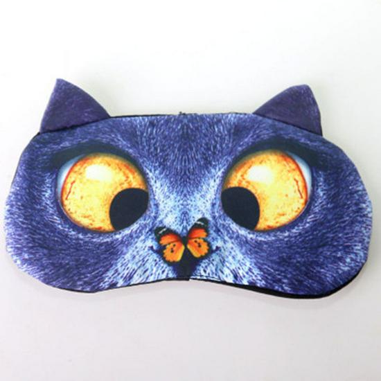 New Cartoon Anime Blackout Sleep Eye Mask with Hot & Cold Compress Ice Pack for Men, Women, and Students.