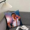 Styles H-Harry Styles British singer Cushion Cover Reversible Plush Pillow Cover – For car, sofa, bedroom, perfect as a gift.