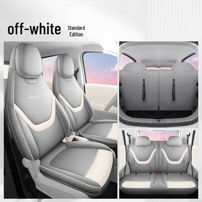 26 Model Wuling Hongguang Mini EV Seat Covers - Macaron Edition, All-Season Cushions