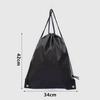 Bolsa de Gimnasio con Cordón para Exterior Mujer Hombre Bolsas con Cuerda Almacenamiento Ropa Zapatos Piscina Embalaje Impermeable Bolsillo Fitness Unisex