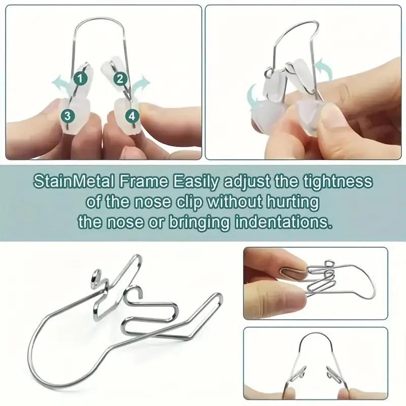 1PCS Transparent Nose Shape Corrector Nose Clip Nose Heightener To Reduce Nose Wings and Straighten Nose Bridge Clip Nose Straightener Corrector