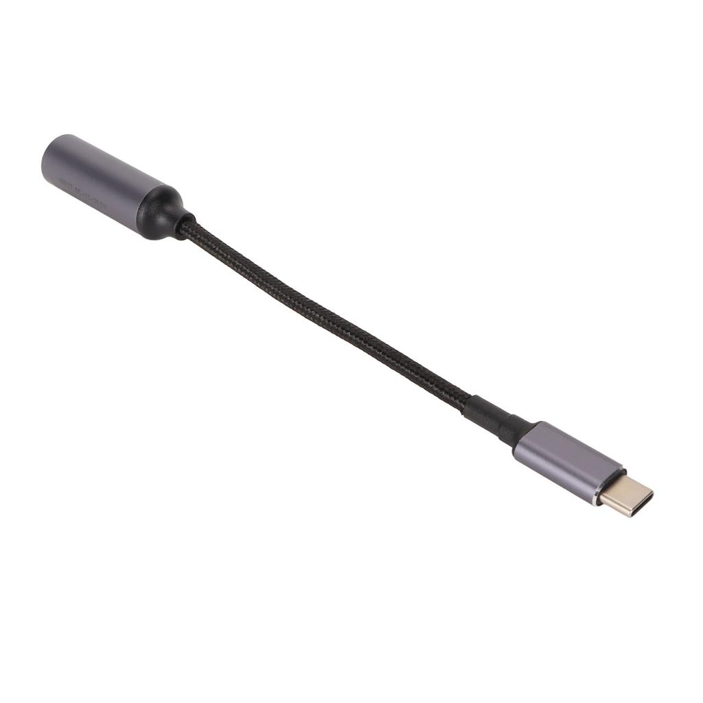 DC 5.5mmx2.1mm Female Input To Type C Male PD Charging Cable 100W DC5521 To USB C Cable with PD Automatic