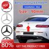Adesivo per Auto 90mm ABS Adesivi a Stella Emblema Baule Posteriore Auto Per Mercedes Benz S320 W164 W203 W204 W168 C180 E320 A200 GLE GLS CLS G
