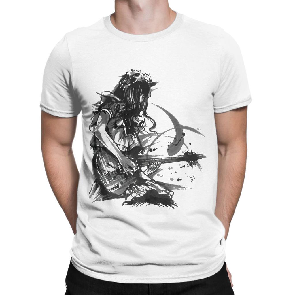 Band Maid T Shirt Summer  Japanese Band  T Shirts Men 100 Cotton Round Neck Oversized Tees Short Sleeve Y2K Casual Tshirt