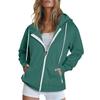 Cross-border 2026 new men's and women's sports hooded sweatshirts, European and American style casual cardigans, zipper-style tops wholesale