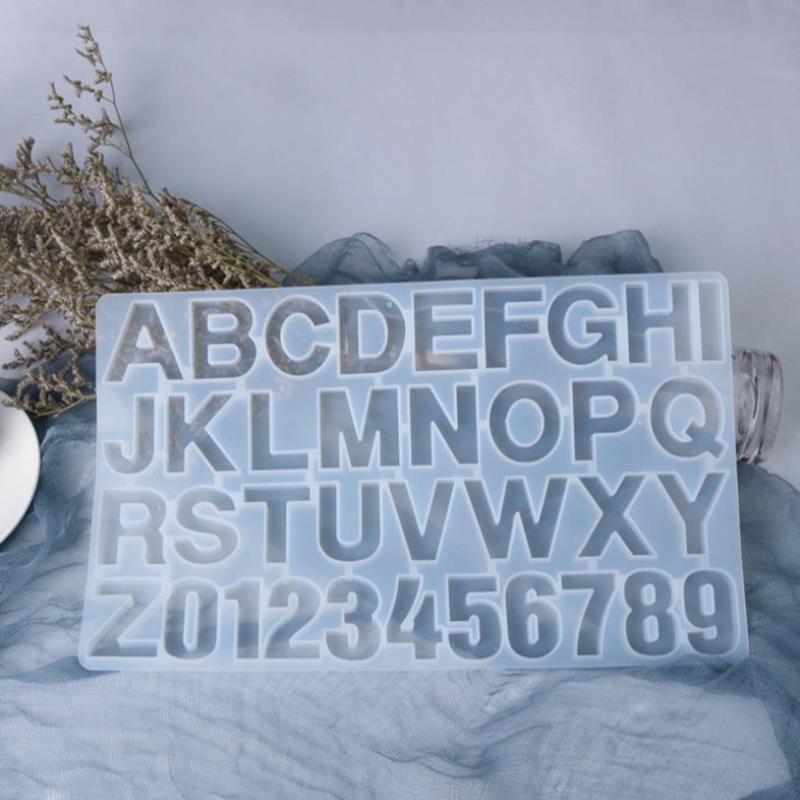 

Alphabet Letter Number Decoration Craft Silicone Mold For Earring Pendant A