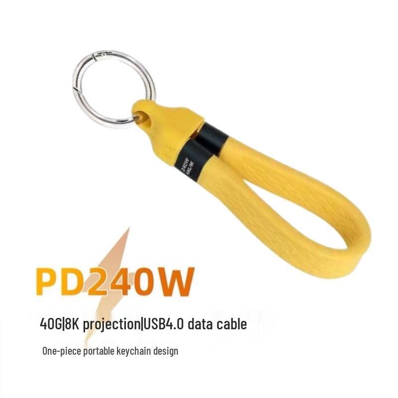 240W USB4/Thunderbolt 4 Fast Charging & 8K Video Transmission Type-C Cable