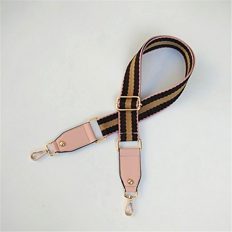Wide Shoulder Strap Accessories Color Bag Replacement Adjustable Strap One Shoulder Oblique Cross Ethnic Style Bag Strap New