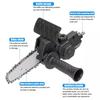 6 Inch Electric Drill Modified To Electric Chainsaw Tool Attachment Electric Chainsaws Accessory Practical Modification Tool  Power Woodworking Tool