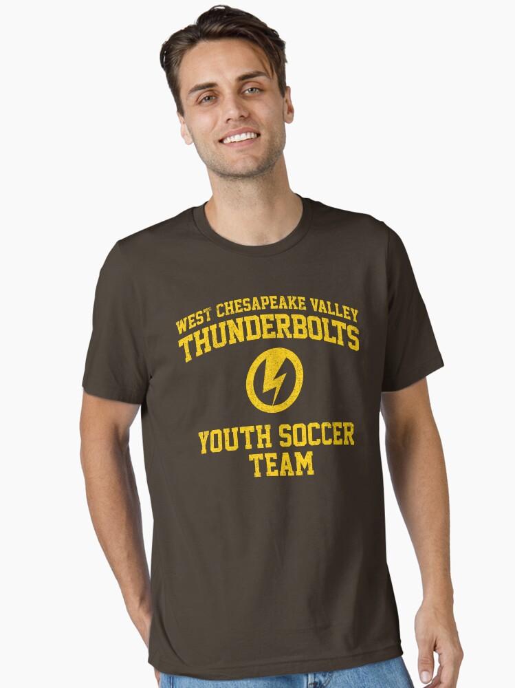 Thunderbolts West Chesapeake Valley Thunderbolts Youth Soccer Essential T-Shirt