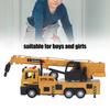Kids Crane Truck Alloy Friction Dynamic Design Improving Coordination Educational Recovery Vehicle for Holiday Gift