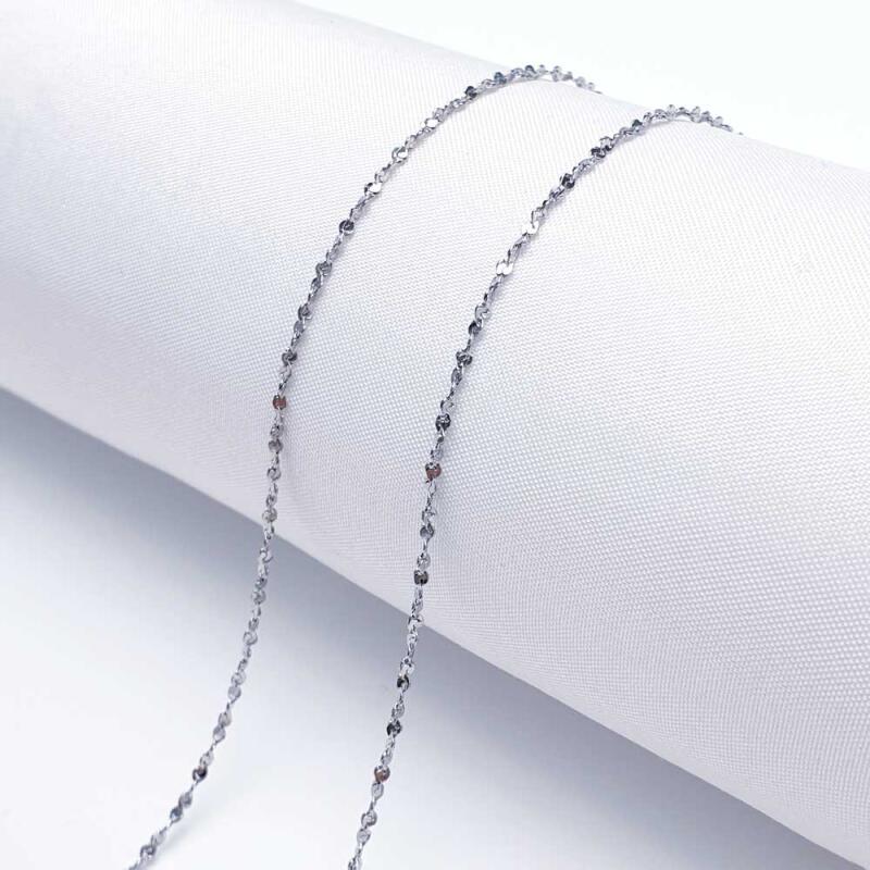 Surgical Steel Twist Chain Accessory 1M