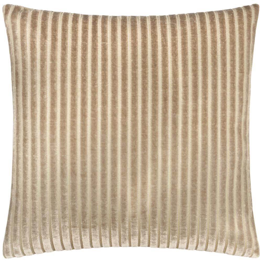 Paoletti Savoy Velvet Stripe Cushion Cover