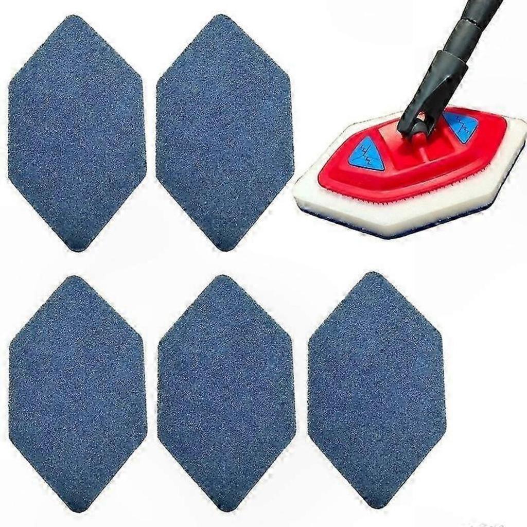 Vileda Badezimmer Magic Mop Ersatzkopf, 5er-Pack Schwamm-Scheuerpads