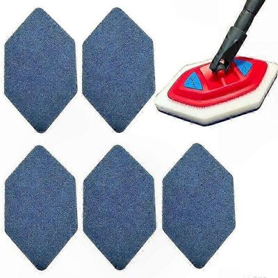 Vileda Bathroom Magic Brush Mop Replacement Head, 5-Pack Sponge Scouring Pads